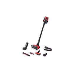 Bosch Serie 8 BBS8214PET, Aspirapolvere a bastone 2 in 1, Senza sacchetto, Nero, Rosso, 0,4 L, Secco, Pavimento, Tappeto, Sup ...