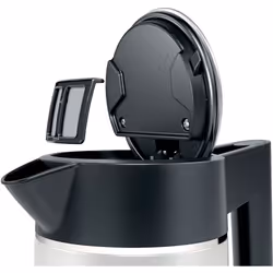 Bosch DesignLine bollitore elettrico 1,7 L 2400 W Nero, Argento - Vista aggiuntiva 6