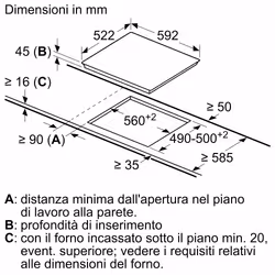 Bosch Serie 4 PKF611BB2E Piano cottura elettrico 60 cm Nero, senza profili - Vista aggiuntiva 5