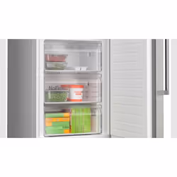 Bosch Serie 4 KGN367ICT frigorifero con congelatore Libera installazione 321 L C Acciaio inox - Vista aggiuntiva 7