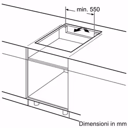 Bosch Serie 4 PUE611BB5E Piano cottura a induzione 60 cm Nero, senza profili - Vista aggiuntiva 7