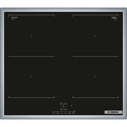 Bosch Serie 4 NVQ645CB6E piano cottura Nero Da incasso 60 cm Piano cottura a induzione 4 Fornello(i)