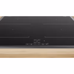 Bosch Serie 4 NVQ645CB6E piano cottura Nero Da incasso 60 cm Piano cottura a induzione 4 Fornello(i)