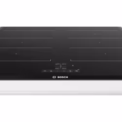 Bosch Serie 4 NXX675CB5E piano cottura Nero Da incasso 60 cm Piano cottura a induzione 4 Fornello(i)