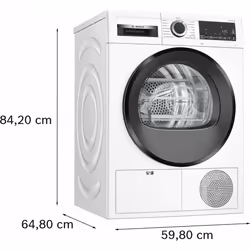 Bosch WQG24100IT Serie 6 Asciugatrice a pompa di calore 9 kg Classe A++ - Vista aggiuntiva 6