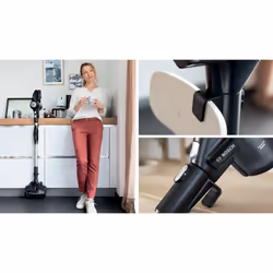 Bosch BCS712XXL scopa elettrica Aspirapolvere a bastone Batteria Secco Senza sacchetto 0,3 L Nero 3 Ah - Vista aggiuntiva 8