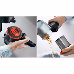 Bosch BSS71125AH scopa elettrica Aspirapolvere a bastone 2 in 1 Batteria Secco Senza sacchetto Nero, Blu - Vista aggiuntiva 5