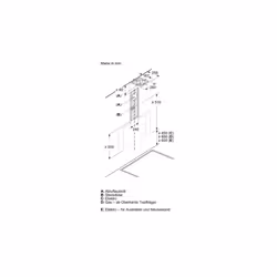 Bosch Serie 8 DWK91LT60 cappa aspirante Cappa aspirante a parete Nero 441 m³/h - Vista aggiuntiva 6