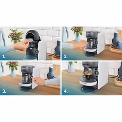 Bosch TAS16B4 macchina per caffè Automatica Macchina per caffè a capsule 0,7 L - Vista aggiuntiva 5