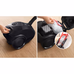 Bosch Serie 2 BGLS2BA1H aspirapolvere a traino 3,5 L A cilindro Secco 600 W Sacchetto per la polvere