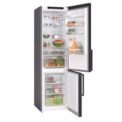 Bosch Serie 4 KGN39VXBT frigorifero con congelatore Libera installazione 363 L B Nero