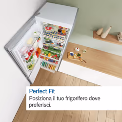 Bosch Serie 4 KGN392LCF frigorifero con congelatore Libera installazione 363 L C Acciaio inox - Vista aggiuntiva 5