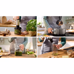 Bosch Serie 6 MSM6M623 sbattitore Sbattitore manuale 1000 W Nero, Acciaio inox - Vista aggiuntiva 6