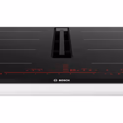 Bosch Serie 8 PXX875D57E piano cottura Nero Da incasso 80 cm Piano cottura a induzione 4 Fornello(i) Cappa da incasso