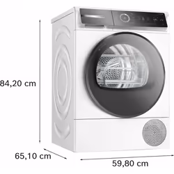 Bosch Serie 8 WQB245B0IT Asciugatrice a pompa di calore 9 kg Classe A+++ - Vista aggiuntiva 7