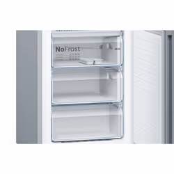 Bosch Serie 4 KGN392LDC frigorifero con congelatore Libera installazione 368 L D Acciaio inox - Vista aggiuntiva 6