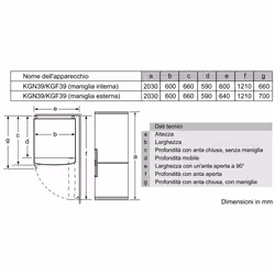 Bosch Serie 4 KGN392LDC frigorifero con congelatore Libera installazione 368 L D Acciaio inox - Vista aggiuntiva 8