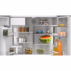 Bosch Serie 6 KFI96AXEA Frigorifero side-by-side 574 L Nero, Acciaio inox classe E No Frost - Vista aggiuntiva 3