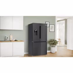 Bosch Serie 6 KFI96AXEA Frigorifero side-by-side 574 L Nero, Acciaio inox classe E No Frost - Vista aggiuntiva 8
