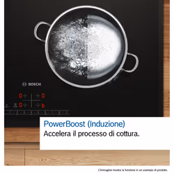 Bosch Serie 6 PUE612BB1E , Piano cottura a induzione, 60 cm, senza profili - Vista aggiuntiva 5