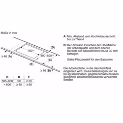 Bosch Serie 6 PVS831HC1E piano cottura Nero Da incasso 80 cm Piano cottura a induzione 4 Fornello(i) - Vista aggiuntiva 7
