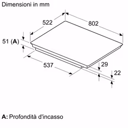 Bosch Serie 6 PVS83KHC1Z Piano cottura a induzione 80 cm Nero, senza profili - Vista aggiuntiva 6