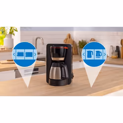 Bosch TKA5M253 macchina per caffè Manuale Macchina da caffè con filtro 1,1 L - Vista aggiuntiva 7