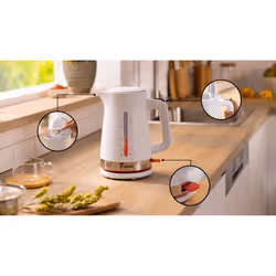 Bosch TWK4M221 bollitore elettrico 1,7 L 2400 W Bianco - Vista aggiuntiva 2