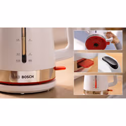 Bosch TWK4M221 bollitore elettrico 1,7 L 2400 W Bianco - Vista aggiuntiva 5