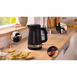 Bosch TWK4M223 Bollitore MyMoment 1.7 l Nero - Vista aggiuntiva 4