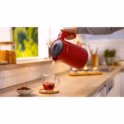 Bosch TWK2M164 bollitore elettrico 1,7 L 2400 W Nero, Grigio, Rosso - Vista aggiuntiva 4