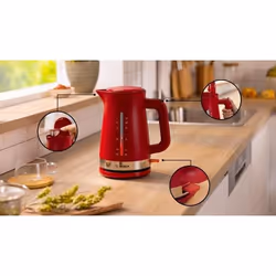 Bosch TWK4M224 bollitore elettrico 1,7 L 2400 W Rosso - Vista aggiuntiva 4