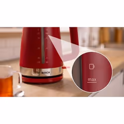 Bosch TWK4M224 bollitore elettrico 1,7 L 2400 W Rosso - Vista aggiuntiva 5
