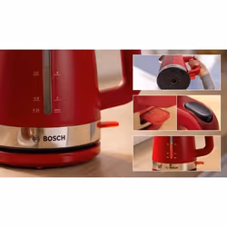 Bosch TWK4M224 bollitore elettrico 1,7 L 2400 W Rosso - Vista aggiuntiva 6