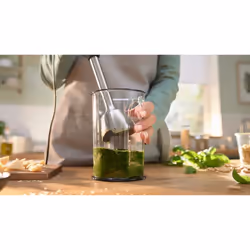 Bosch Serie 4 MSM4W421 frullatore Frullatore ad immersione 800 W Nero, Bianco - Vista aggiuntiva 3