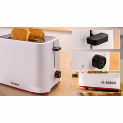 Bosch TAT3M121 tostapane 4 fetta/e 950 W Bianco - Vista aggiuntiva 5