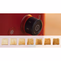 Bosch TAT3M124 Tostapane compatto MyMoment Rosso - Vista aggiuntiva 4