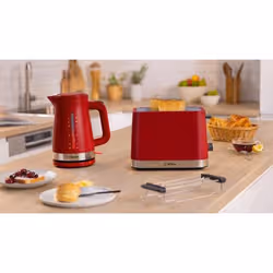 Bosch TAT4M224 tostapane 2 fetta/e 950 W Rosso - Vista aggiuntiva 4