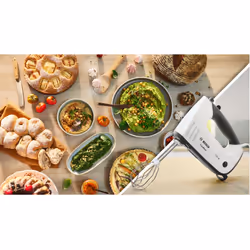 Bosch MFQ37470 sbattitore Sbattitore manuale 750 W Nero, Bianco - Vista aggiuntiva 8