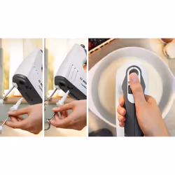 Bosch MFQ37490 Sbattitore ErgoMixx 750 W Bianco, grigio - Vista aggiuntiva 8