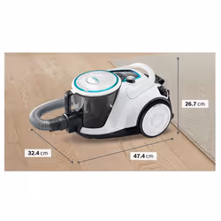 Bosch Serie 6 BGC41XHYG aspirapolvere a traino 2,4 L A cilindro Secco 700 W Senza sacchetto