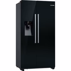 Bosch Serie 6 KAD93ABEP, Libera installazione, Porta americana, Nero, Vetro, 562 L, SN-T