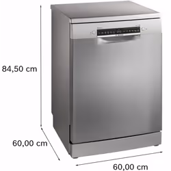 Bosch Serie 4 SMS4ENI06E Lavastoviglie da libera installazione 60 cm Acciaio Classe B