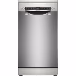 Bosch Serie 4 SPS4HMI49E, Libera installazione, Compatta (45 cm), Acciaio inox, Pulsanti, 1,75 m, 1,65 m