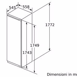 Bosch Serie 4 Congelatore monoporta da incasso, 177.2 x 55.8 cm - Vista aggiuntiva 7