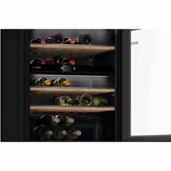 Bosch Serie 6 KWK16ABGB cantina vino Cantinetta vino con compressore Libera installazione Nero 44 bottiglia/bottiglie - Vista aggiuntiva 4