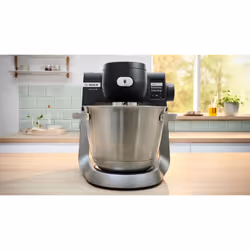 Bosch Serie 6 MUMS6ZS17 Macchina da Cucina 1600 W Nero, Inox spazzolato - Vista aggiuntiva 4