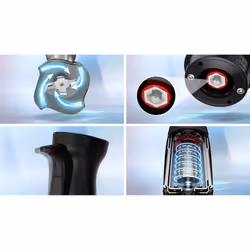 Bosch Serie 6 MSM6M621 frullatore 0,5 L Frullatore ad immersione 1000 W Nero, Acciaio inox - Vista aggiuntiva 3