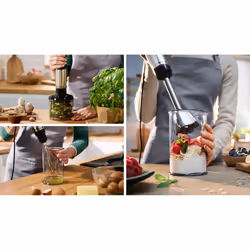 Bosch Serie 6 MSM6M621 frullatore 0,5 L Frullatore ad immersione 1000 W Nero, Acciaio inox - Vista aggiuntiva 8