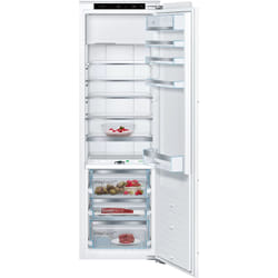 Bosch Serie 8 KIF82PFE0 frigorifero con congelatore Da incasso 269 L E Bianco